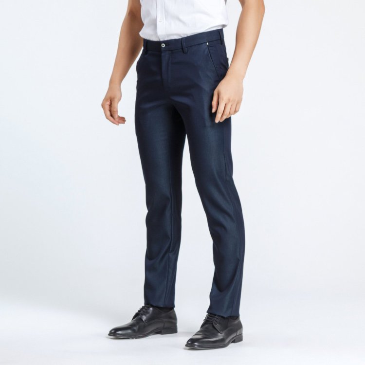 沙驰satchi 莱赛尔混纺舒适百搭牛仔裤 牛仔蓝 35