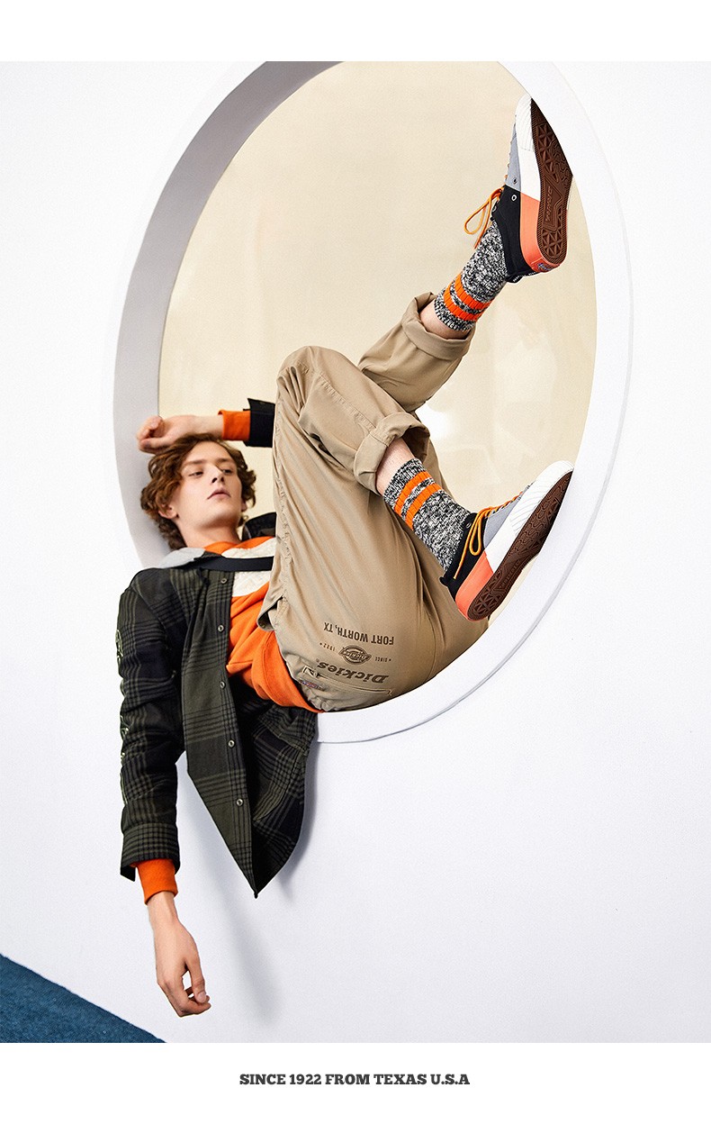 dickies男鞋新品低帮帆布鞋男士休闲潮流百搭板鞋情侣鞋女士学生潮