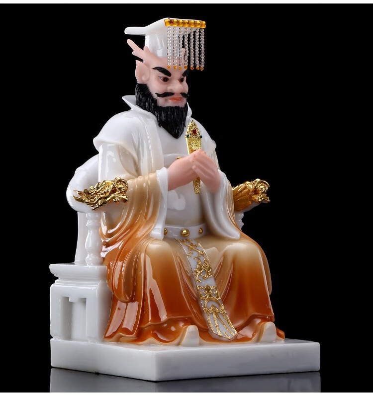 盛凡广济龙王神像汉白玉龙五爷神像供奉家用四海东海龙王像龙神摆件16