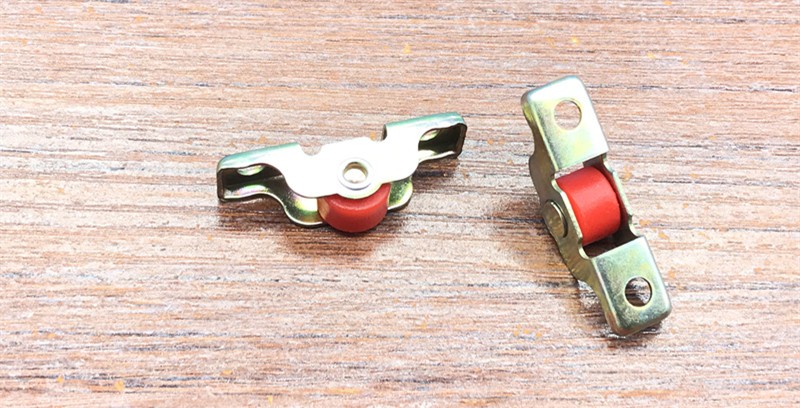 零越10个装纱窗小滑轮移动纱窗滚轮金刚网推拉纱窗轮子10mm宽移动轮子