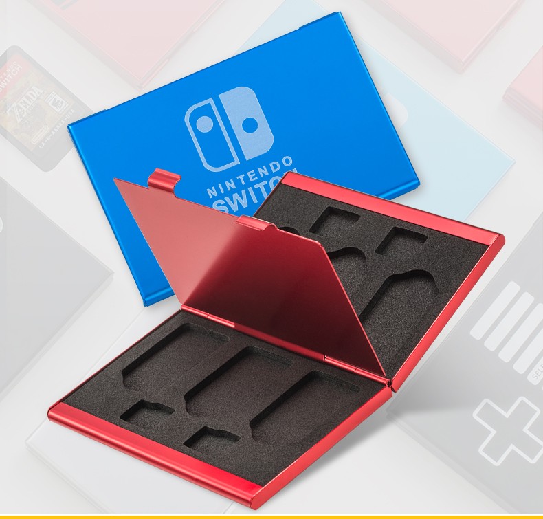 aolion 任天堂switch卡带盒收纳盒ns卡盒收纳盒switch配件ns配件游戏