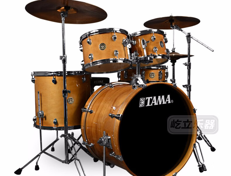 tama架子鼓rc52kh6动感之星专业架子鼓成人架子鼓爵士鼓含镲片烤漆橘