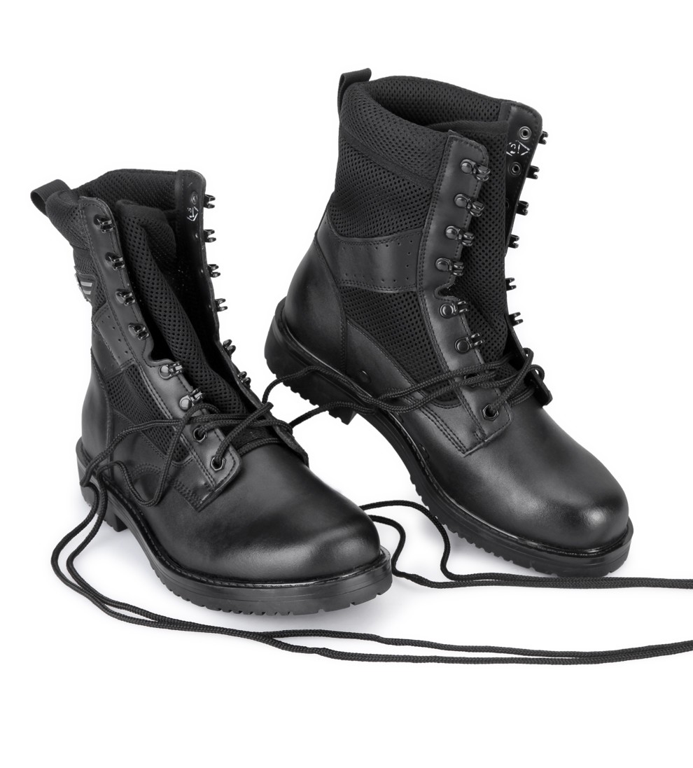 3515强人军皮靴男春秋季轻便透气作战靴高帮耐磨男靴登山鞋军迷靴子