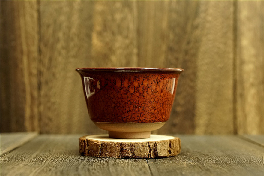 鸿福三才盖碗喜庆祥和鸿运当头曹伟俊建盏茶具