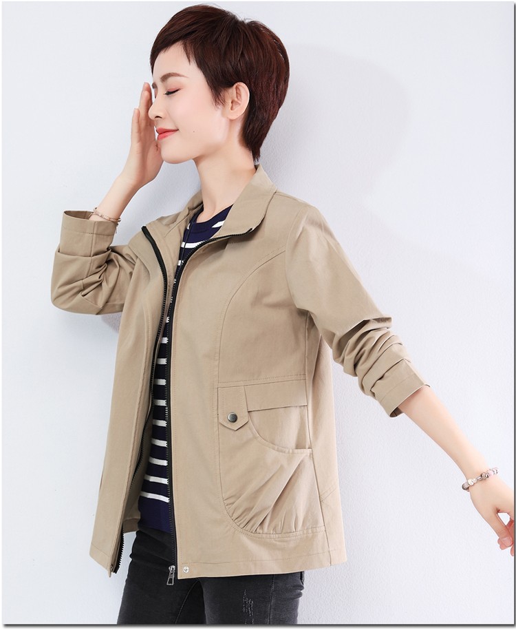 短外套女春秋2019新款短款韩版中年女装30岁40百搭50妈妈上衣夹克衫