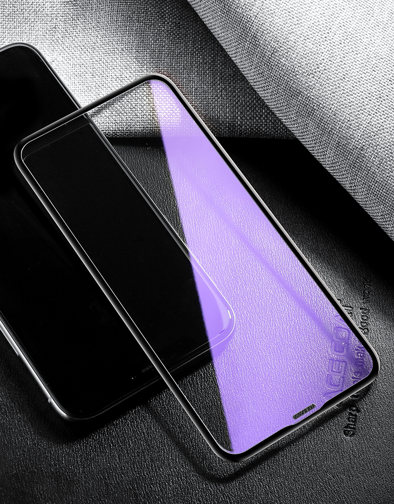 闪魔苹果11钢化膜iphonexr11proxxs全覆盖夜光膜高清防指纹手机膜xxs0