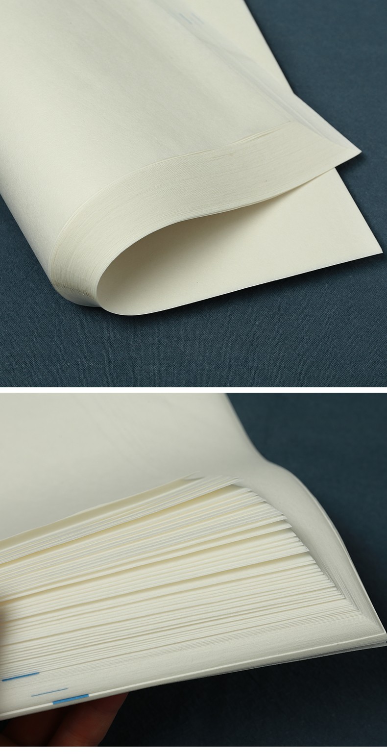 日本进口白凤书道半纸和纸 半生熟书法练习纸100张热卖宣纸 文房四宝