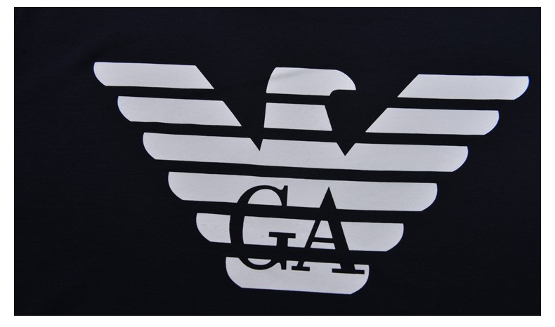 阿玛尼(emporio armani)男装 男士时尚百搭休闲logo圆领长袖t恤98086
