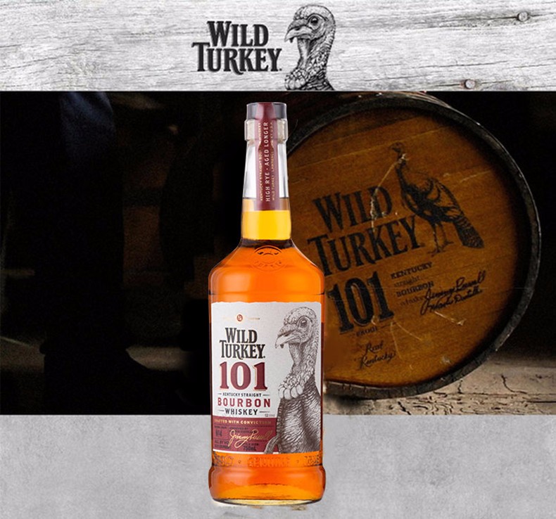 wildturkey野火鸡美国原装进口波本波旁威士忌洋酒威凤凰101威士忌