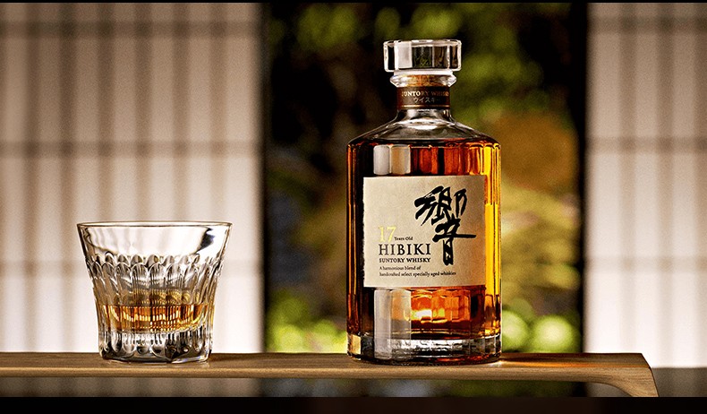 榀酒响和风醇韵hibiki进口洋酒日本三得利威士忌正品行货响17年
