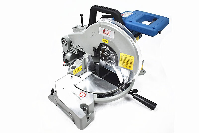 东成锯铝机45度角铝合金切割机木工多功能界铝机高精度斜切锯10寸皮带