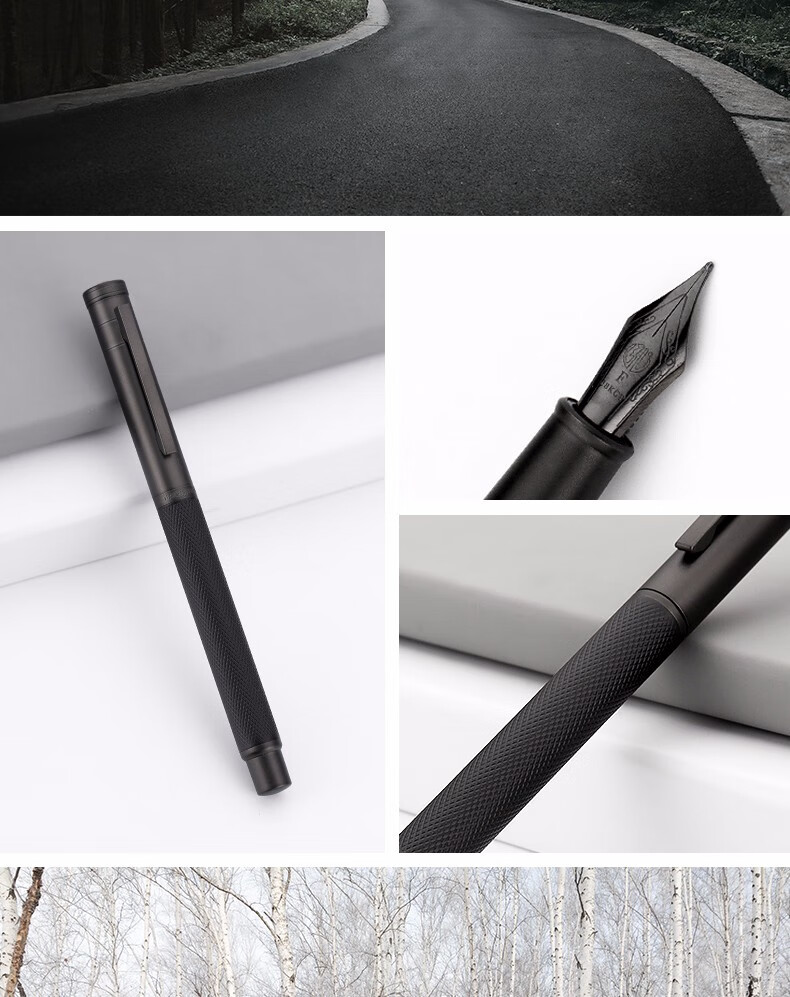 弘典钢笔1850高颜值复古弯头美工笔男女士练字书法笔硬笔学生用书写