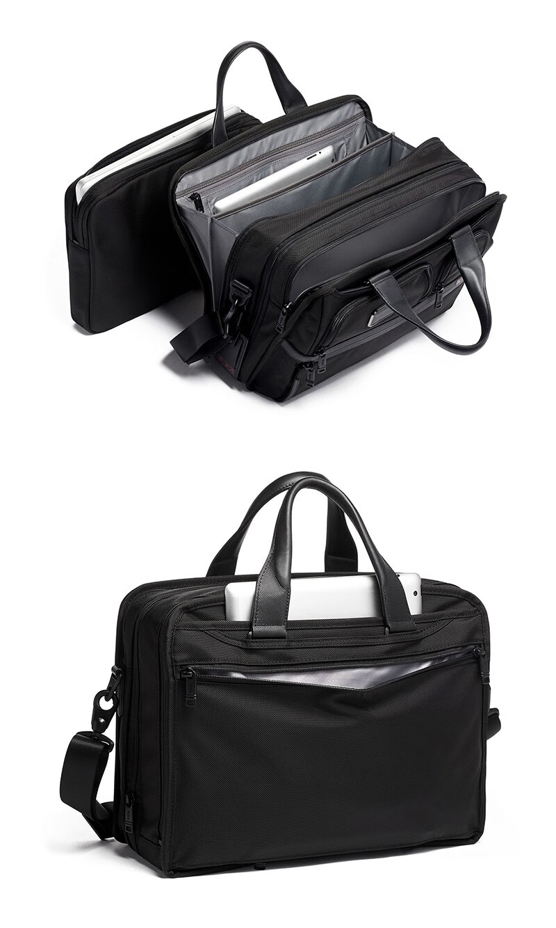 途明tumialpha3系列新品男士公文包弹道尼龙商务休闲单肩斜挎手提电脑