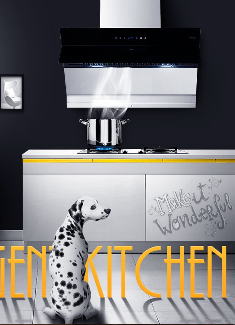 弗兰卡frankefc921m抽油烟机瑞士品牌油烟机大吸力家用抽油烟机触控侧