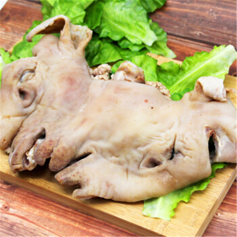 博多客【顺丰】 无骨熟羊头肉 剔骨羊脸肉 羊肉羊杂 1kg