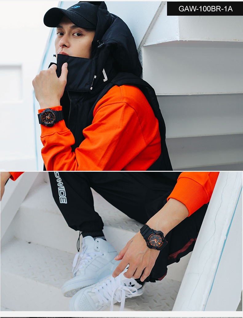 礼物casio卡西欧手表gshock防震防水时尚潮流男士腕表citybattle系列