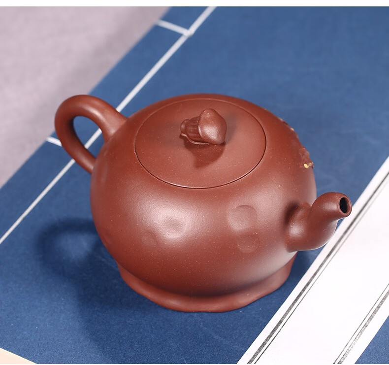 徐保国紫砂壶宜兴纯全手工原矿紫砂功夫泡茶壶茶具莲蓬壶紫泥