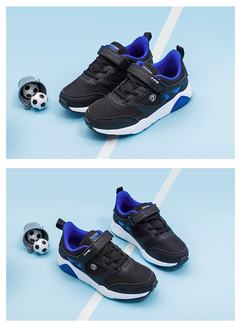 七波辉童鞋男童运动鞋2020春秋季新款透气网鞋网面中大童儿童青少年