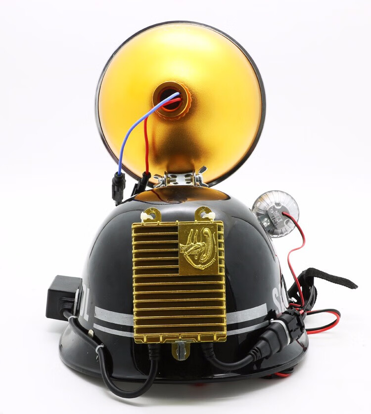 野鸡灯 强光狩猎疝气灯黄白光猎500w野鸡氙气灯75w狩探照灯头盔灯 18