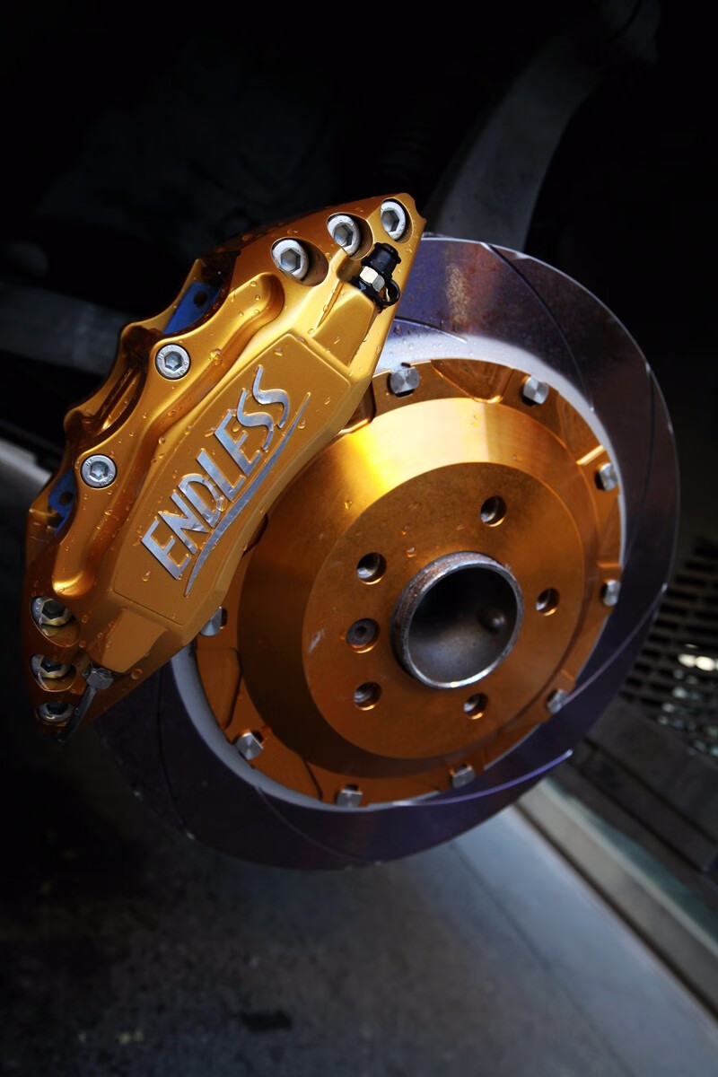 适用于endless 殿堂级高性能刹车套件 日本进口 6活塞 改装卡钳 刹车