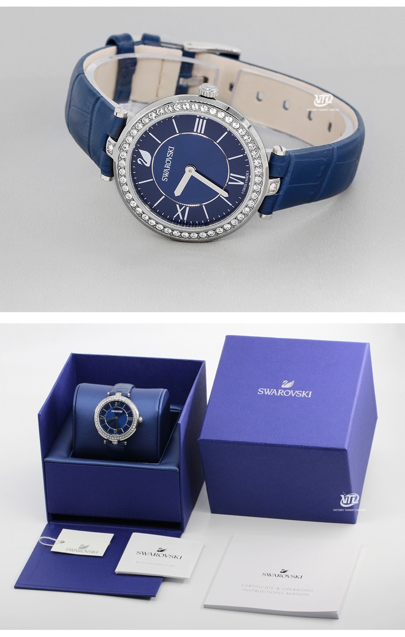 swarovski 施华洛世奇手表满天星时尚星空镶钻女士轻奢石英腕表 七夕