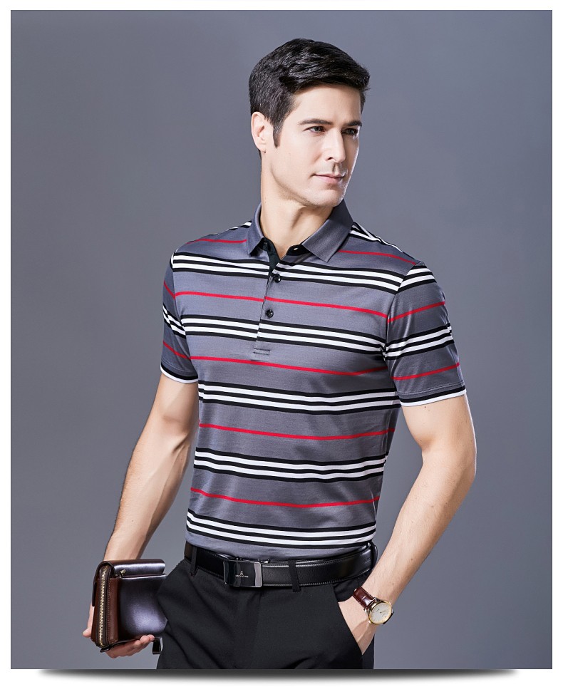 时尚男士上衣圆领套头半袖 灰色 190 品牌: 老爷车1885(laoyeche1885)