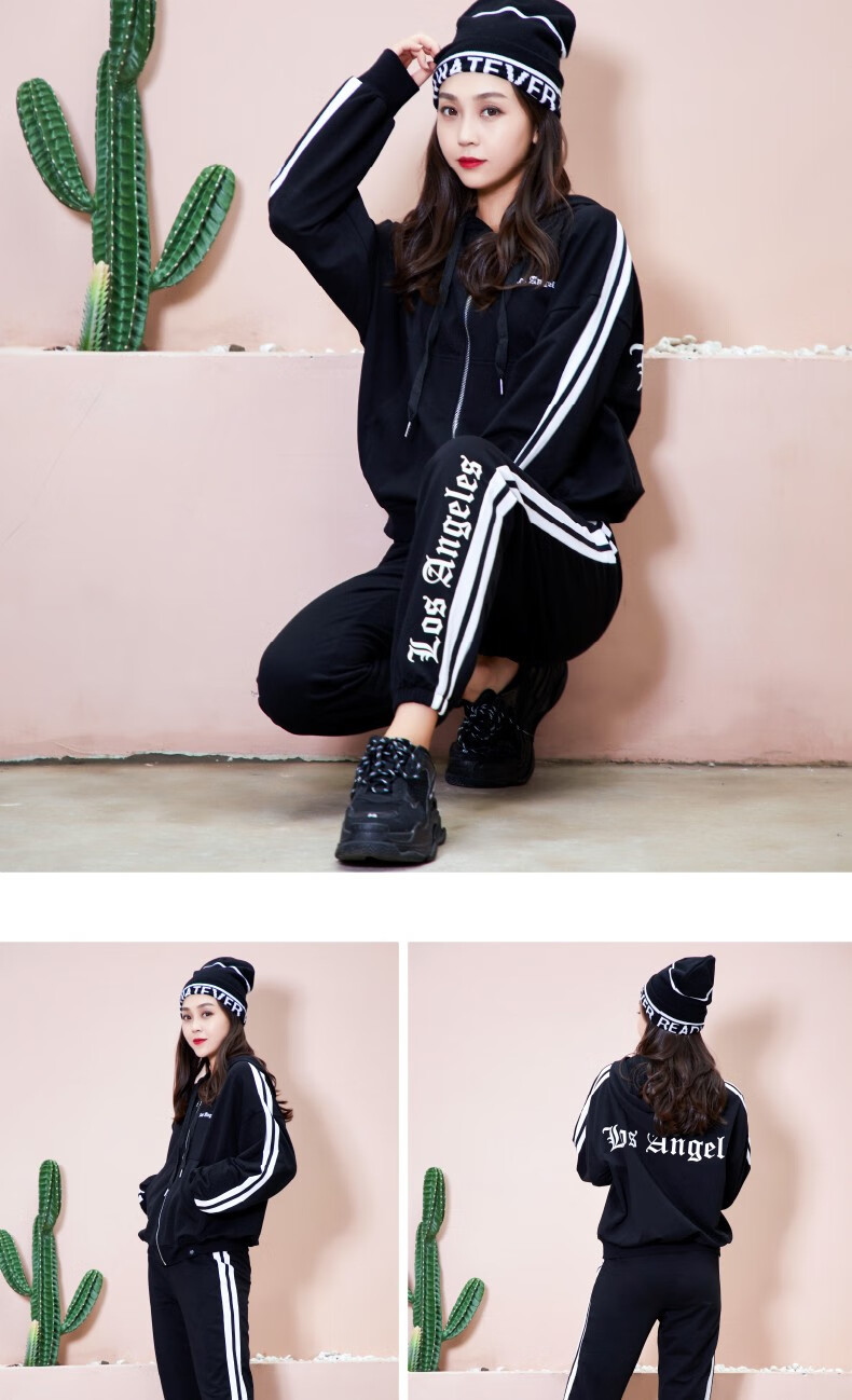 运动服饰 套装 希治丹尼(hichin danny) hichindanny品牌运动套装女