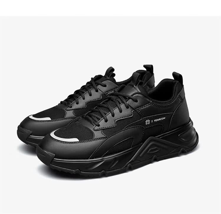 意尔康yearcon 【休闲百搭】秋季系带低帮跑步鞋跑步鞋男士运动休闲鞋