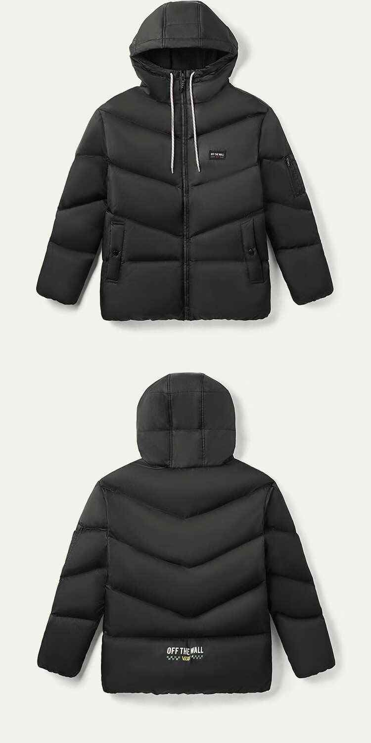 vans范斯女子保暖羽绒夹克urbanexplorer运动休闲官方橄榄绿s含绒量