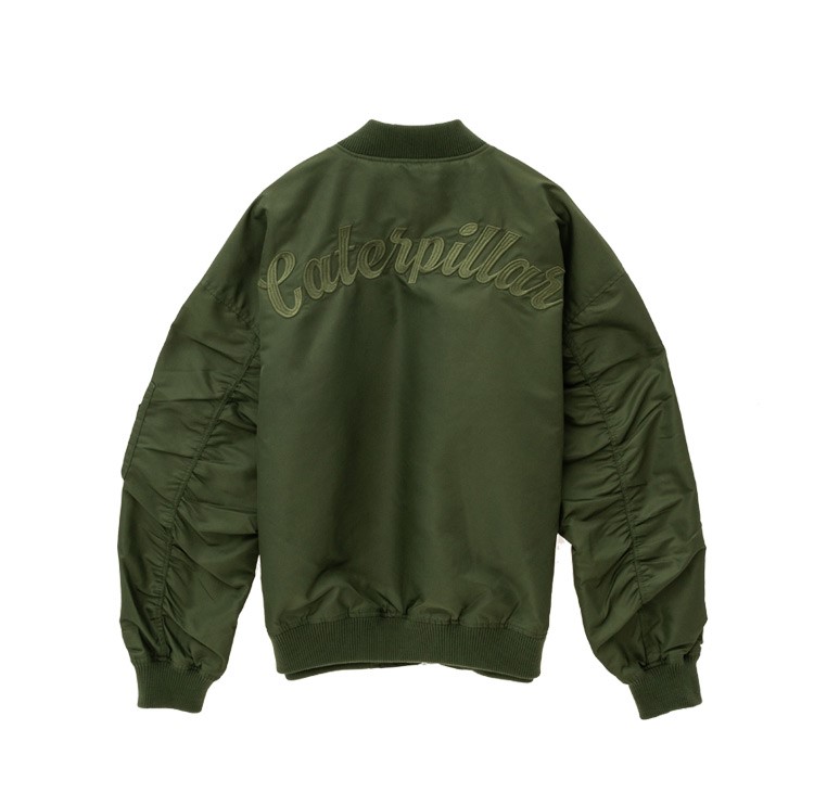 商场同款cat卡特商场同款男绿色飞行员单夹克ci3jan26261绿色l