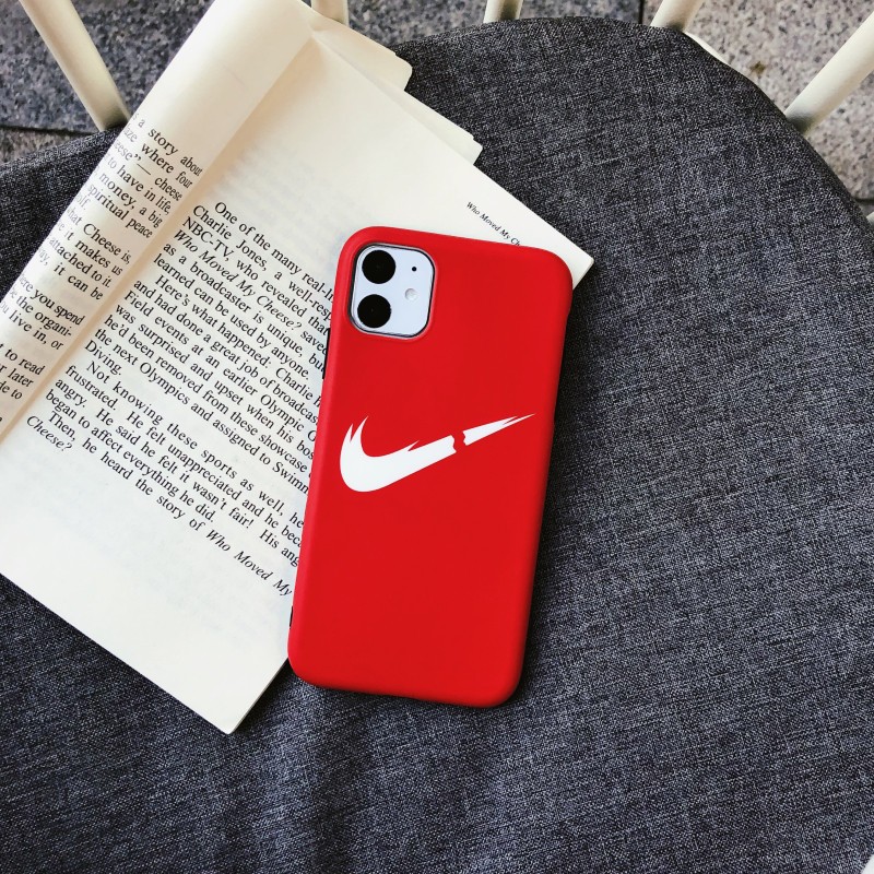 pro手机壳xs max个性xr百搭苹果7p/8plus软壳6s 【黑色nike断勾】imd