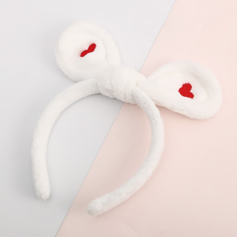 韩国可爱卡通小熊发卡洗脸束发带女发箍网红搞怪外戴压发发捆头饰卡箍