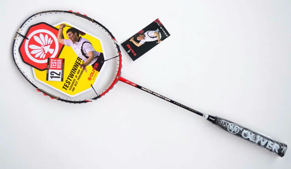oliver奥立弗羽毛球拍全碳素男女通用专业进攻型羽拍f16配拍套已穿线