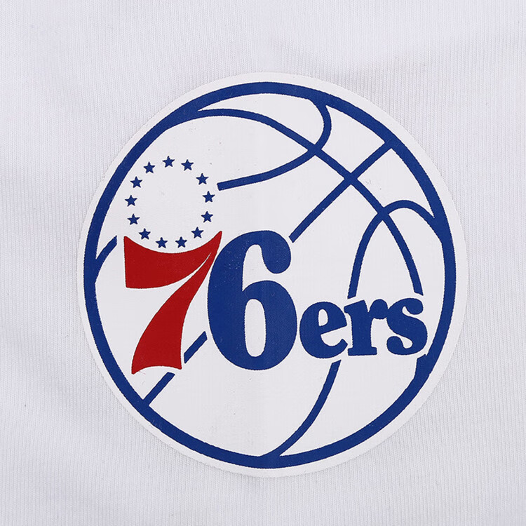 nba 中国赛 76人队中国赛t恤 圆领短袖t恤 图片色 l