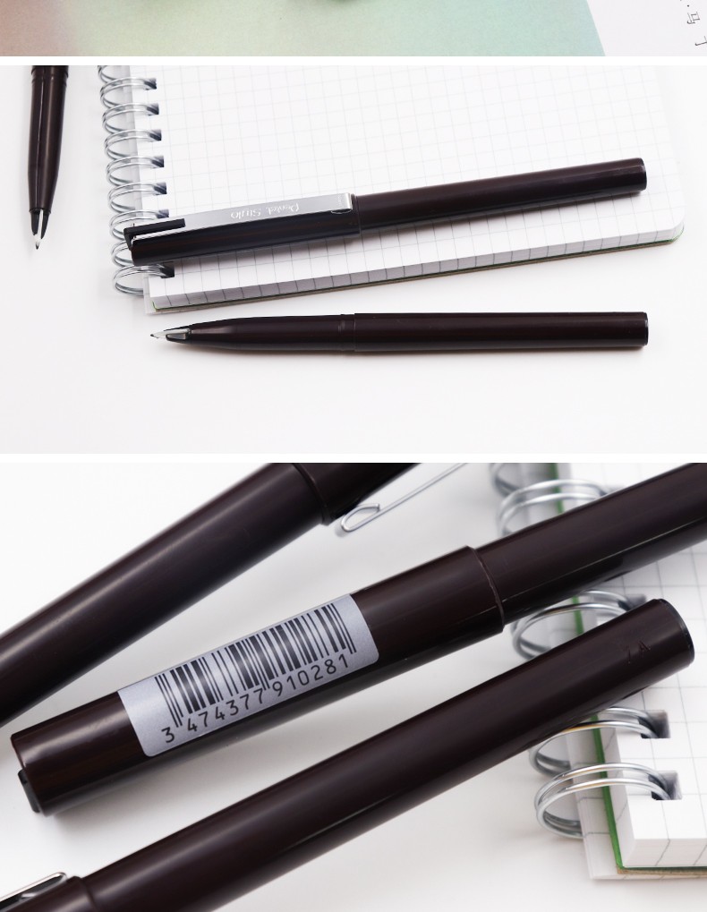 pentel派通stylo签到笔草图笔漫画笔勾线笔jm20ae单支装黑色芯