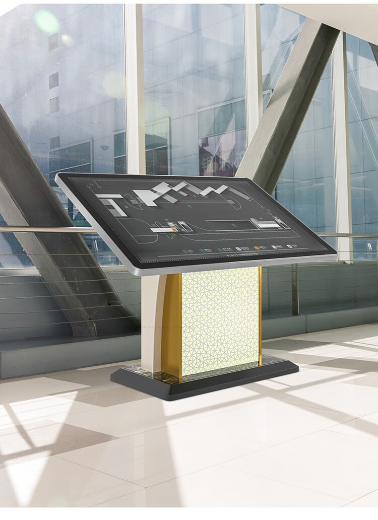 oeny 大堂导视牌楼层指示牌医院落地导向牌高档水牌总平图展示台引导