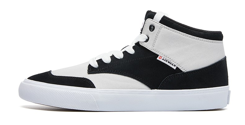 airwalk男鞋休闲鞋板鞋运动年秋冬新款高帮防滑百搭旅游滑板鞋子红色