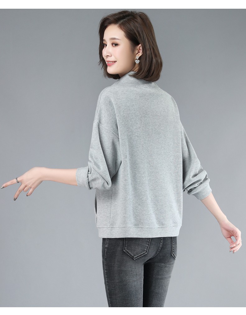 遥离卫衣女宽松2020年韩版春季简约穿搭套头衫运动薄款上衣休闲字母无