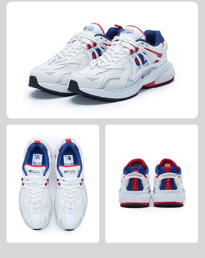 冠军(champion)复古跑鞋2022夏季新款运动鞋女鞋透气休闲鞋u1cfcrw01