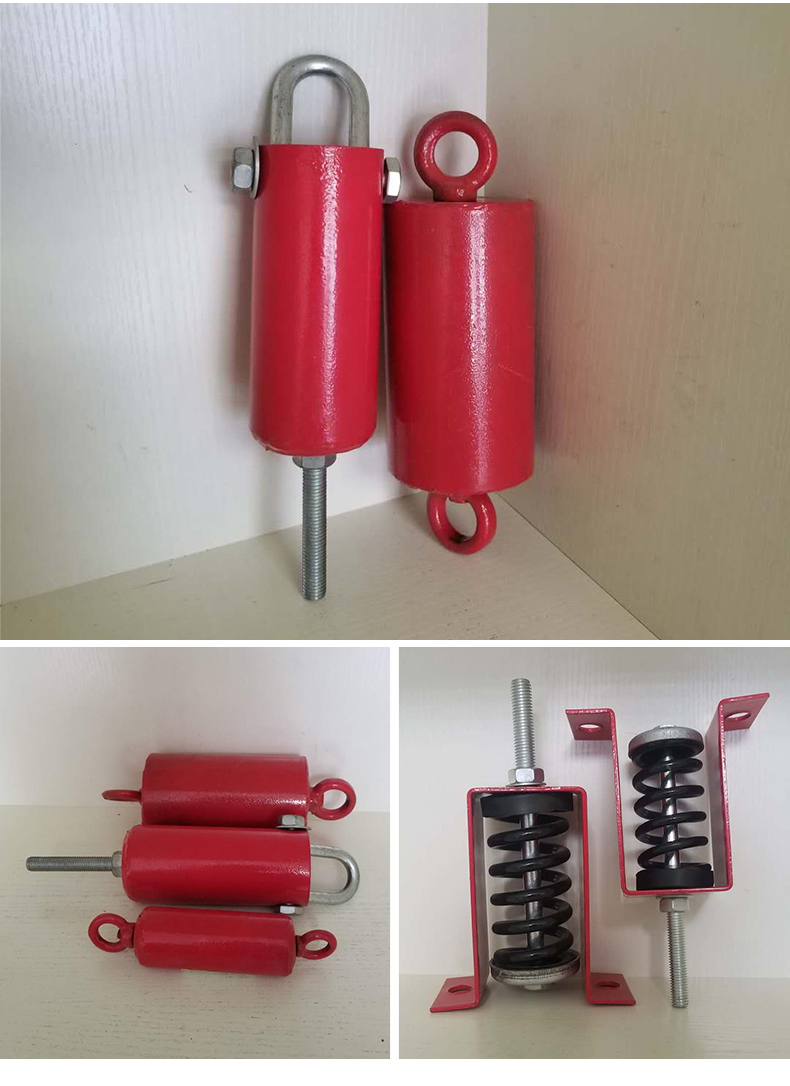中震hv吊式弹簧减震器吊装风机盘管弹簧减振器管道空调减震 hv-5(80