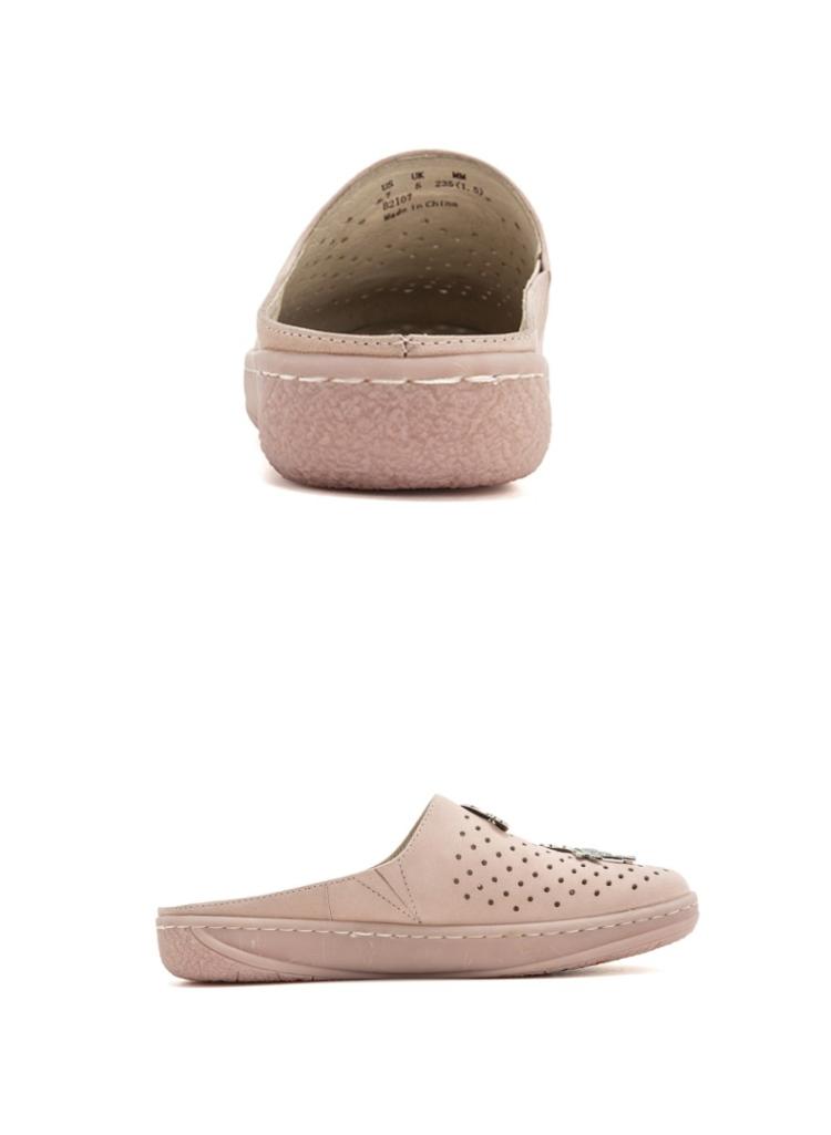 暇步士hush puppies 夏女鞋新款专柜同款卡通休闲懒人鞋女士凉拖鞋外