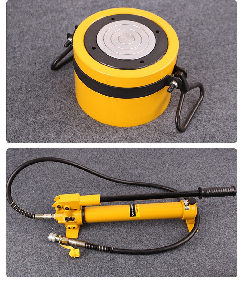 分体式液压千斤顶 10t20t30t50t手动立式分离中空泵多层 30t短(50mm