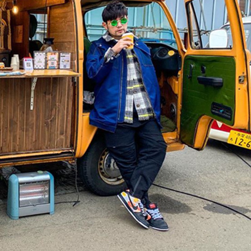 【周杰伦同款】耐克nike sb dunk low raygun 黑白熊猫 外星人 灰红