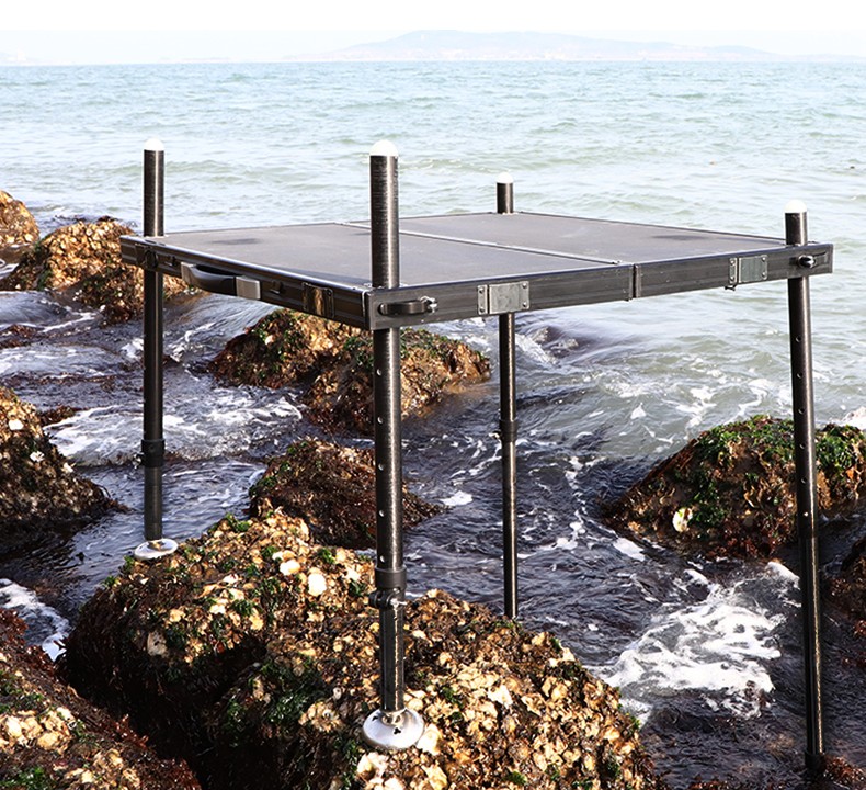 上水渔元碳素钓台超轻碳纤维钓鱼台新款深水钓鱼平台可折叠大钓台加宽