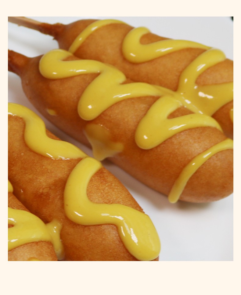 雅迪正大黄金热狗棒640g韩国街头油炸小吃儿童脆皮香肠美味冷冻食品