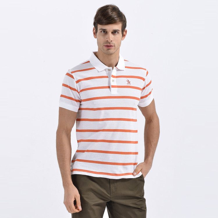 圣大保罗santa barbara polo& racquet club 夏季商务休闲阳光 卡其色