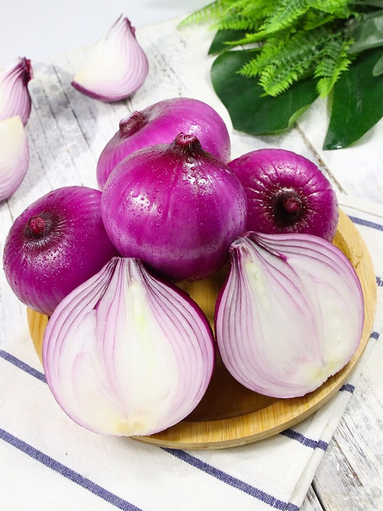 集鲜锋洋葱新鲜紫皮洋葱新鲜蔬菜5斤小洋葱