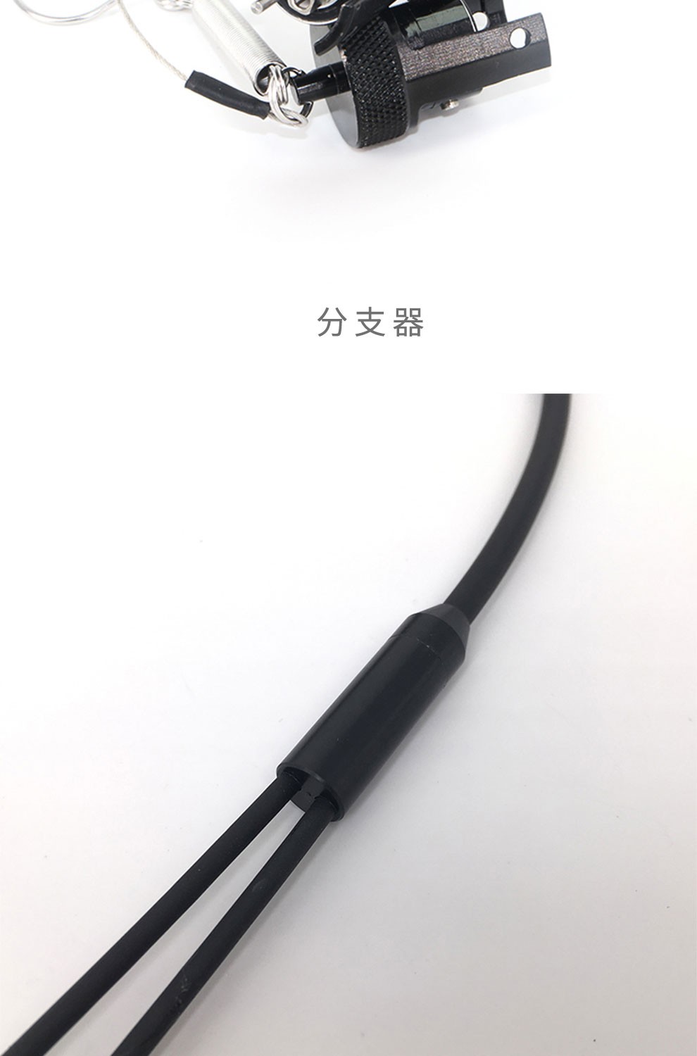 慧采专享 光御星洲 2芯航空连接器野战光缆转接头fc野外抗拉光纤野战