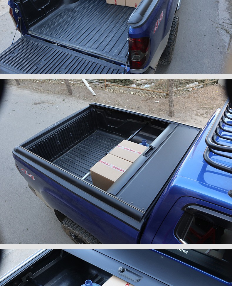 长城炮改装长城炮皮卡后备箱改装皮卡后斗货箱车箱后盖货物支撑固定