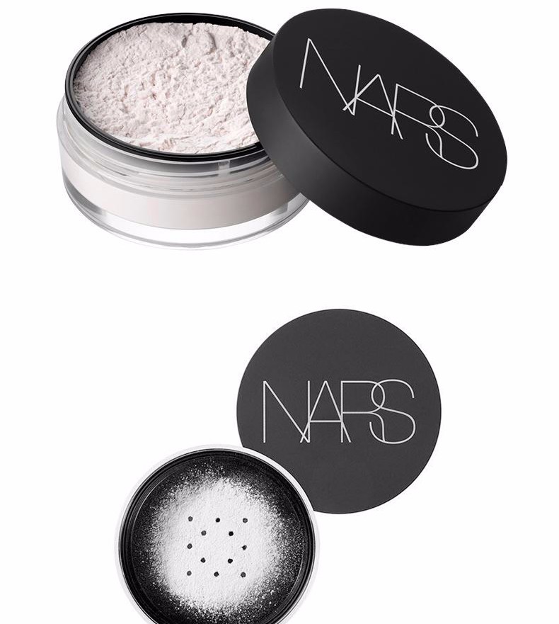 纳斯nars粉饼定妆控油裸光高光透明色蜜粉饼大白饼散粉nars粉饼10g